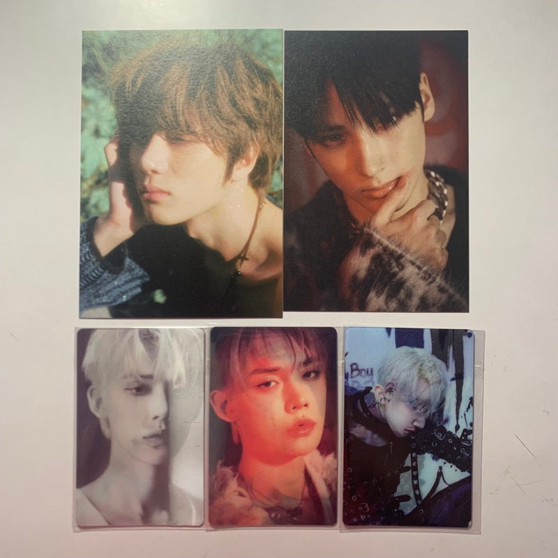 TXT Thursday's Child & Temptation Yeonjun Lenticular Mess Hate End, Beomgyu Daydream Posca, Hueningk