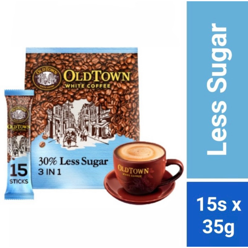Oldtown / Old Town White Coffee Less Sugar 15sachet