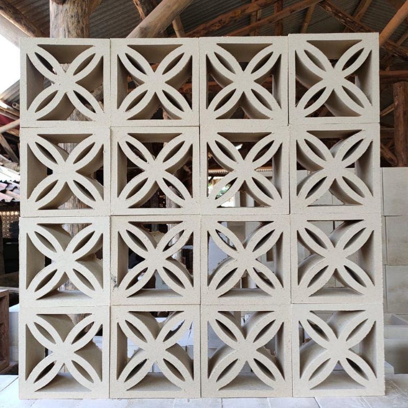roster beton minimalis, loster beton minimalis, loster bunga, roster bunga, lubang angin roster vent