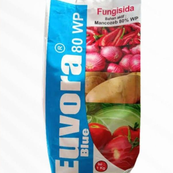 Fungisida Euvora 80WP Blue 1Kg
