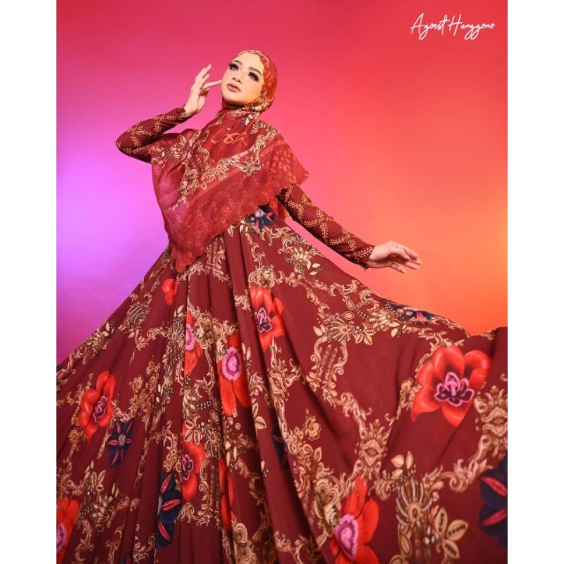 Gamis Syari New ZAVERA By Agoest Hanggono bisa COD