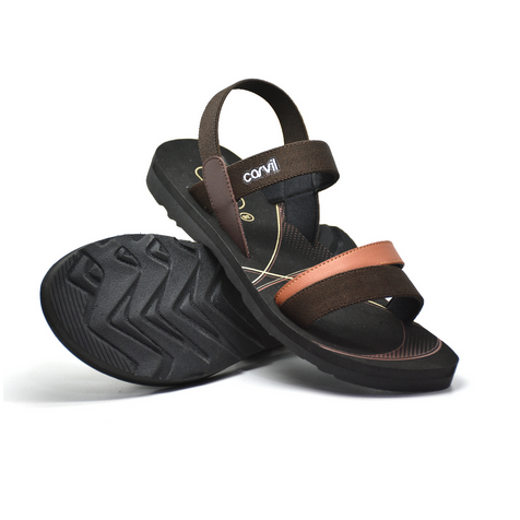 Carvil Sandal ZL Gunung Wanita Dewasa Mariska-TB Brown/Beige