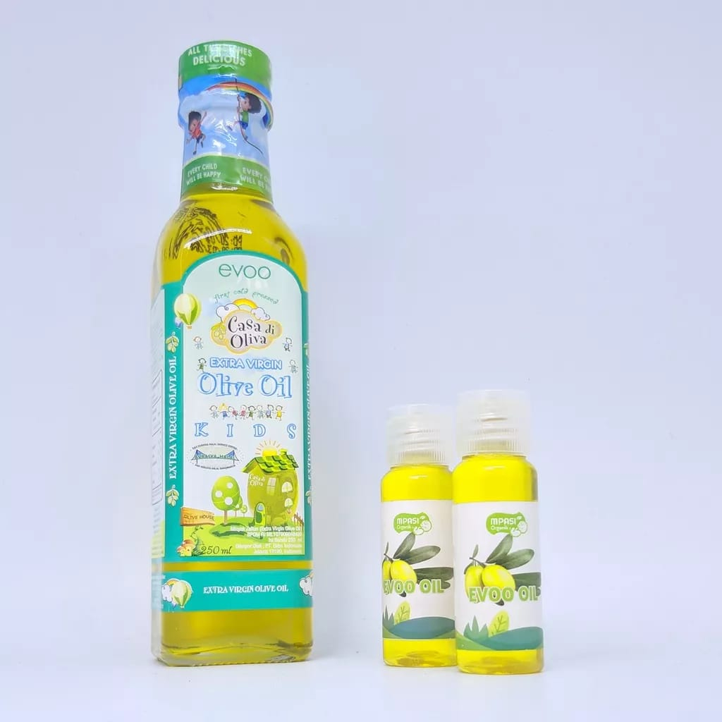 FAT OIL BB BOOSTER Bumbu Bunda Elia Mazola Canola Evoo Casa DI Olivia SF 6+ Minyak Kelapa / Minyak Kids / Oil KIds / Minyak MPASI