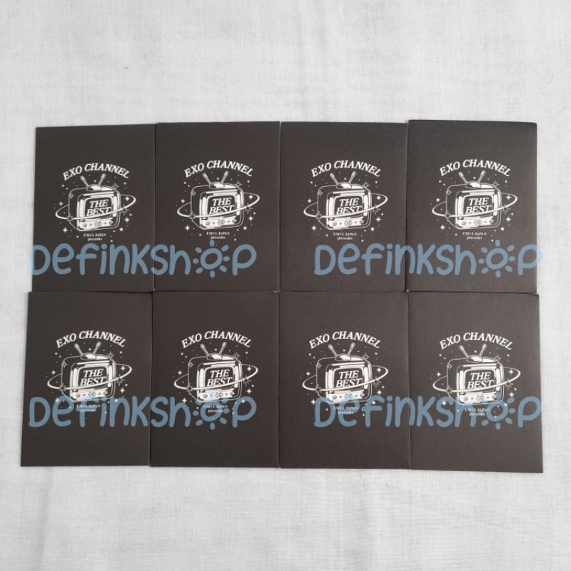 [READY STOCK] MD EXO Channel Fanmeet Japan Trading Card Random Sealed Web Mumo Jp PC Photocard Xiumi