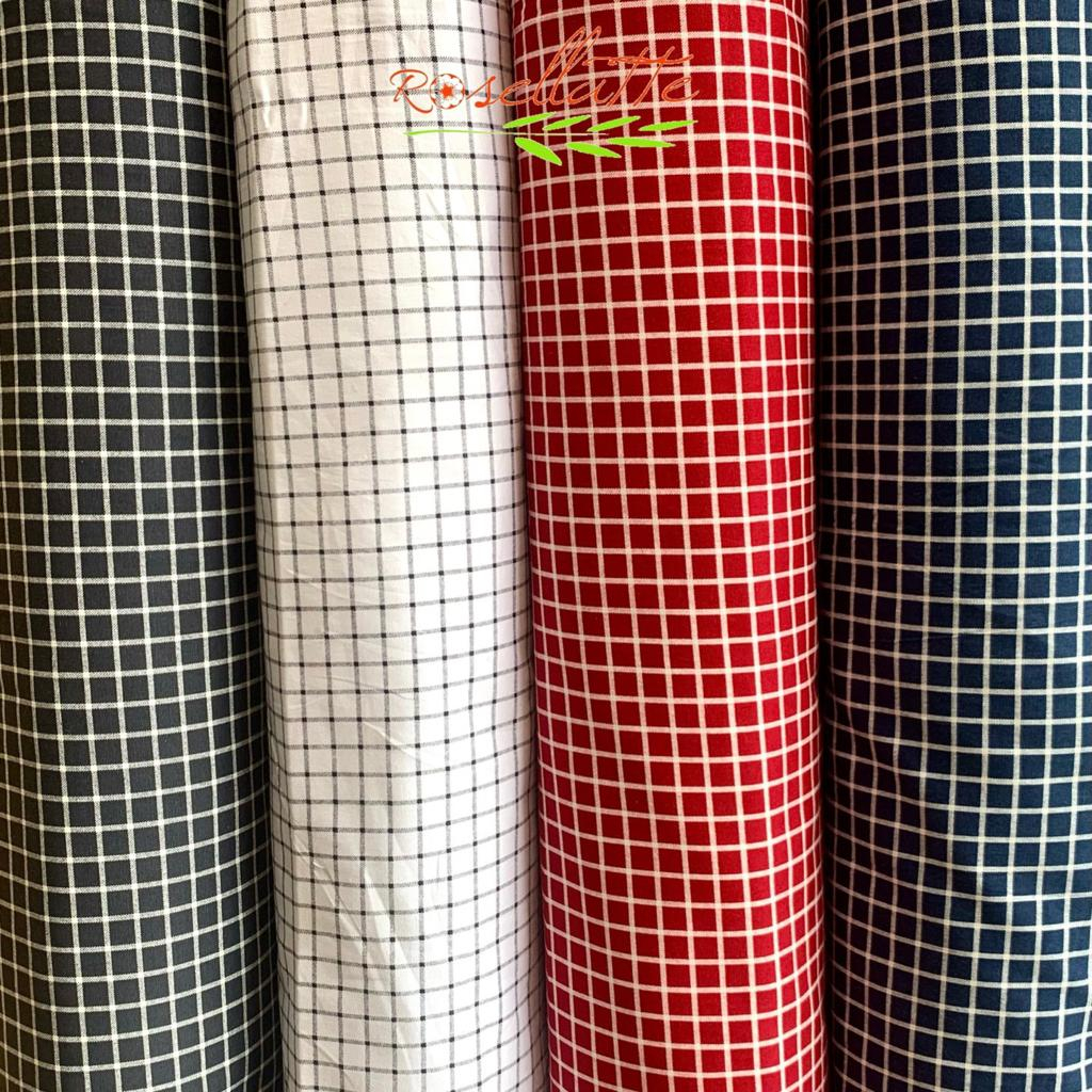 Kain Katun Jepang Kotak Maverick