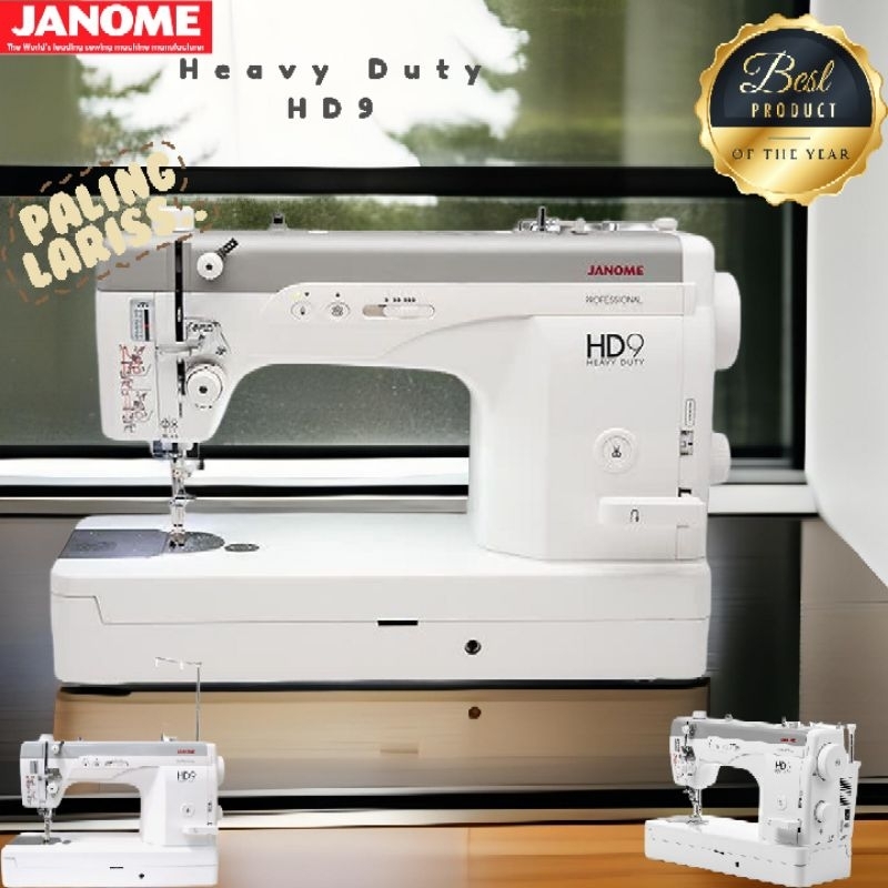 mesin jahit janome hd9 heavy duty profesional