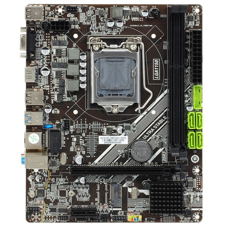 Iconix Motherboard H81 DA1 Intel LGA 1150 Slot NVME