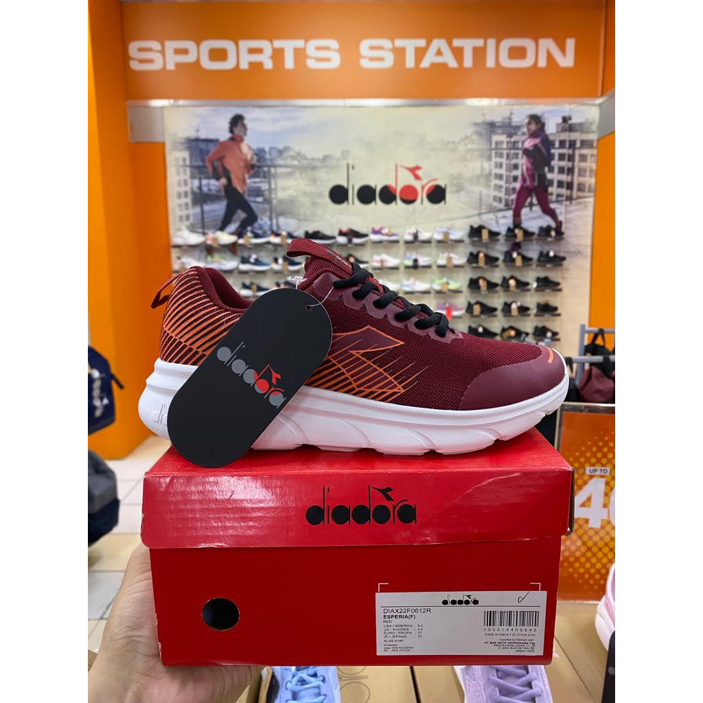 Diadora Esperia Red Women's Shoes Original