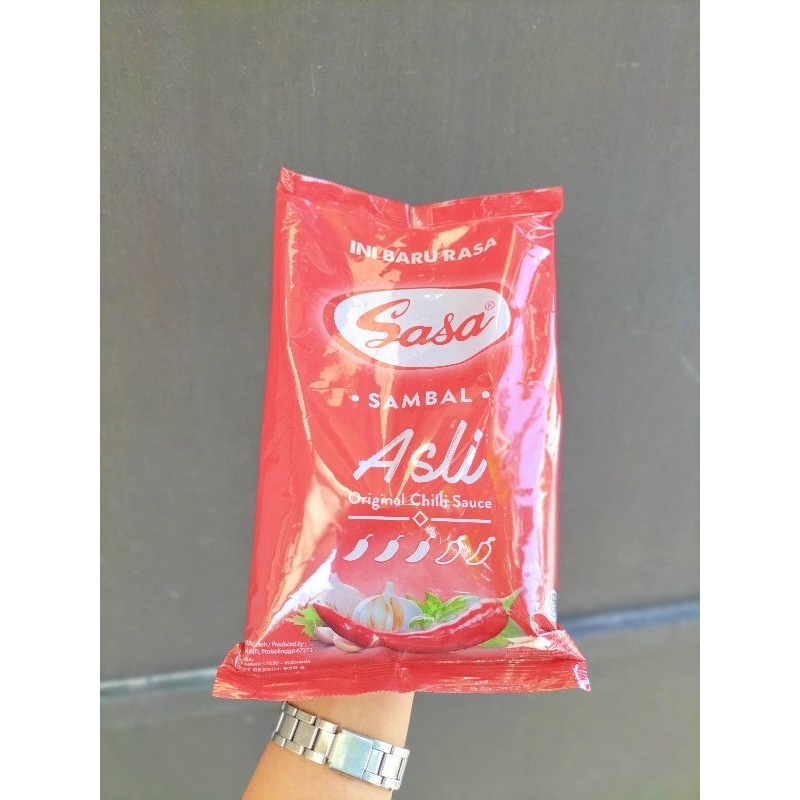 

SAMBAL SASA 950GR,SACHET,DAN BOTOL