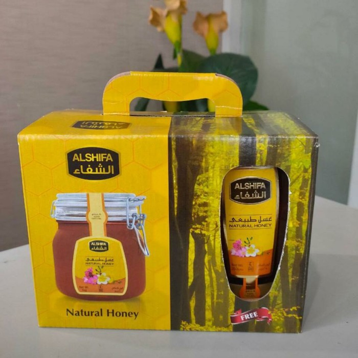 

Madu ALSHIFA 1KG ASLI Madu Murni Al shifa 1 KG Free 250gr
