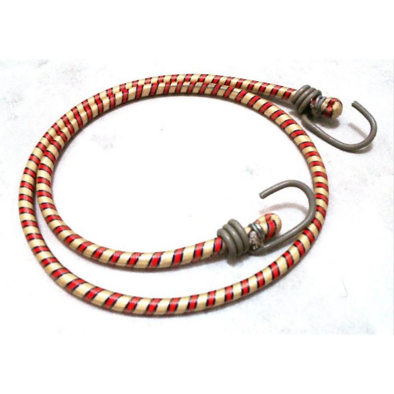 Tali Jok Motor Bagasi Panjang 100 Cm Melar Tali Paket Barang Kurir