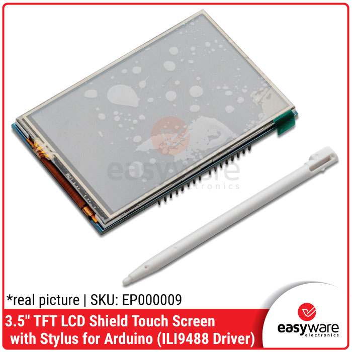 TFT LCD 3.5 inch Shiled Touch Screen ILI9488 Display for Arduino 3.5&quot; 480x320 Pixel