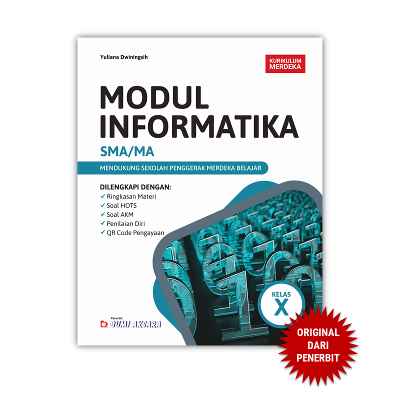 Modul Informatika Kelas X SMA MA Kurikulum Merdeka Bumi Aksara