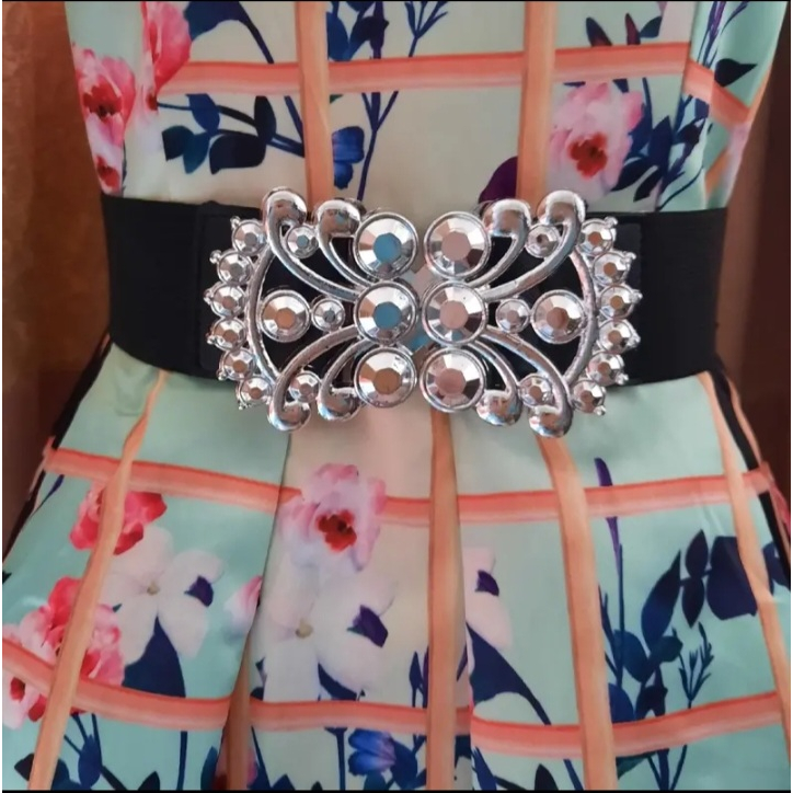 ikat pinggang elastis belt karet strech karet melar fashion belt korea