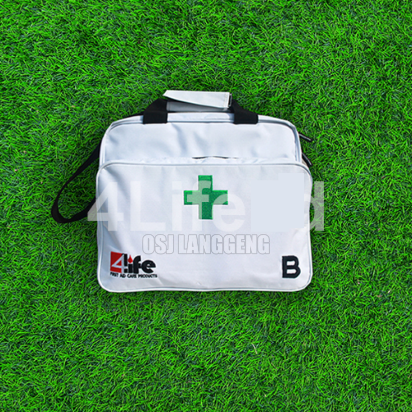 4LIFE First Aid Kit / Tas P3K / White Bag Tipe B / Tas P3k 4life Type B