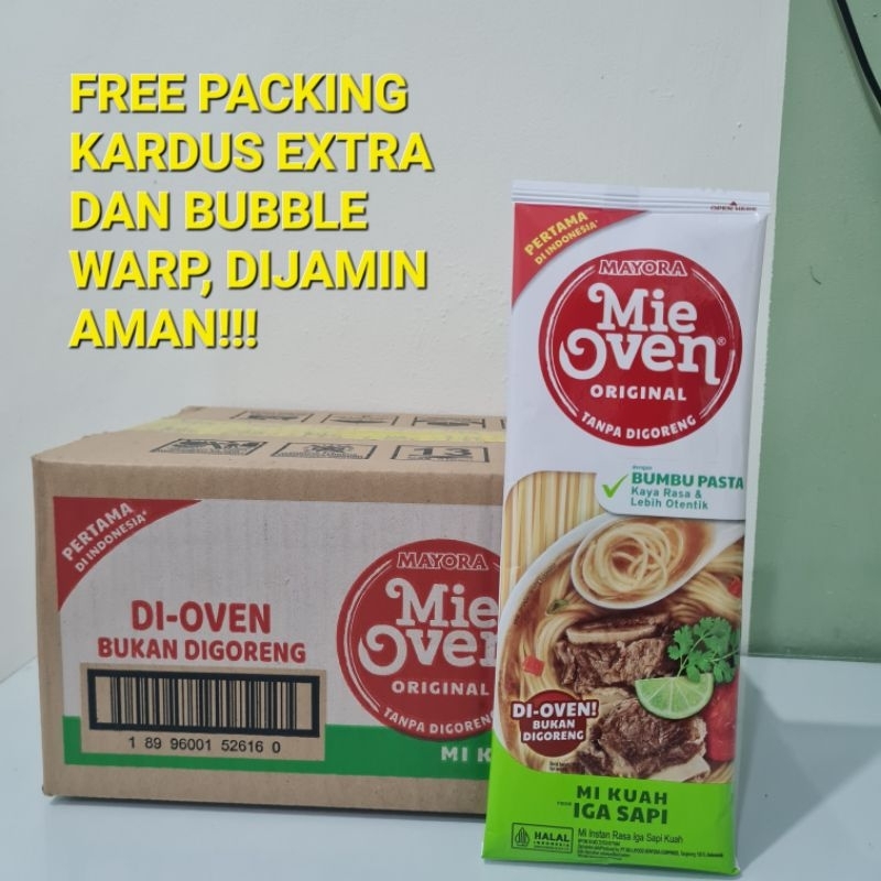 MIE OVEN KUAH IGA SAPI 1 DUS / MIE OVEN MAYORA / MIE OVEN KUAH IGA SAPI / MIE OVEN 1 DUS /MIE INSTAN