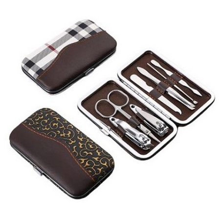 DB Set Gunting Kuku Manicure Pedicure Set 7in1 Alat Pembersih Kuku Pinset Gunting