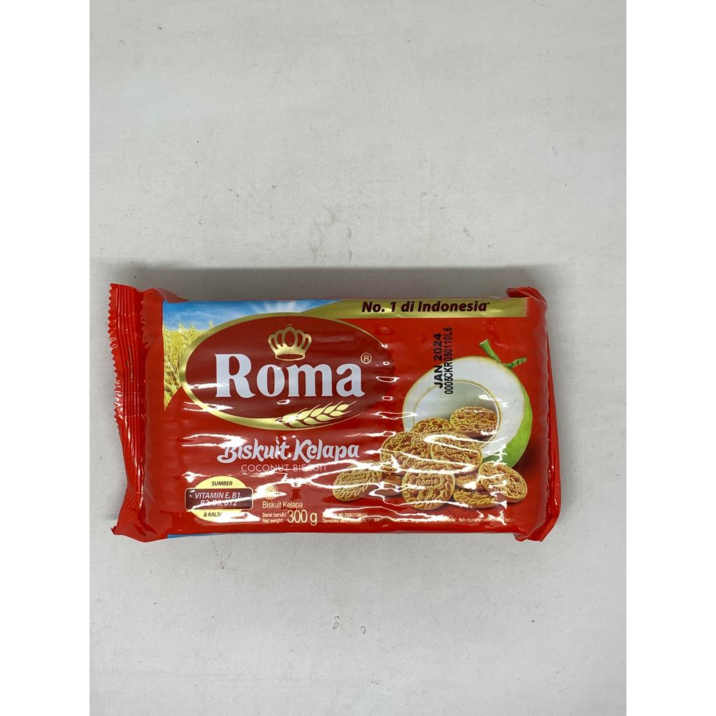 

BISKUIT ROMA KELAPA 300 GR