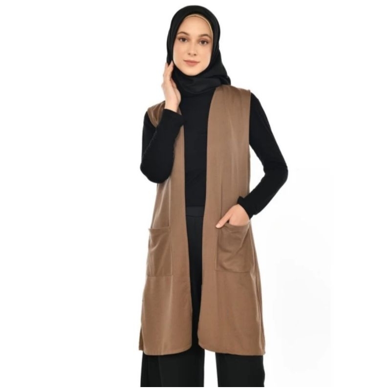 RANTI CARDIGAN/OUTER TANPA LENGAN TERBARU