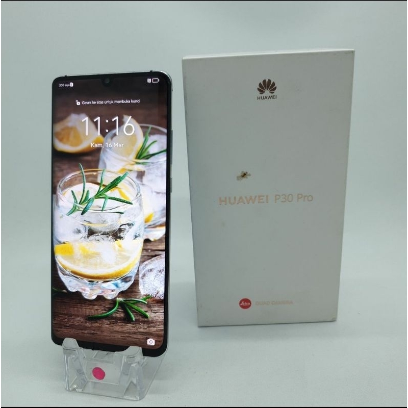 Huawei P30 Pro Indonesia 8/256GB IMEI Terdaftar Kemenprin No Minus Ready Playstore