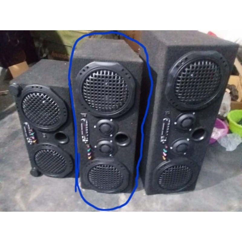 Speaker Aktif Mobil 12V Bluetooth