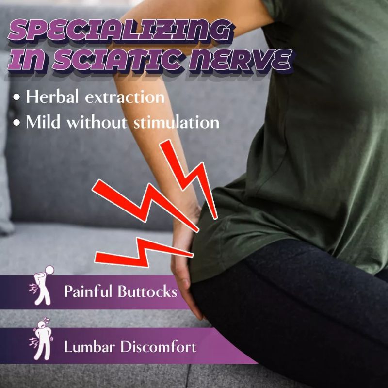 koyo / krim sciatica herbal pereda sakit nyeri bokong pantat pinggul saraf kejepit urat kecetit syar