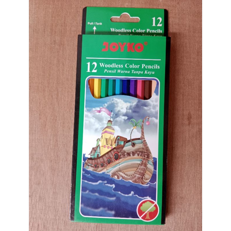 

Pensil warna joyko 12 warna cp103
