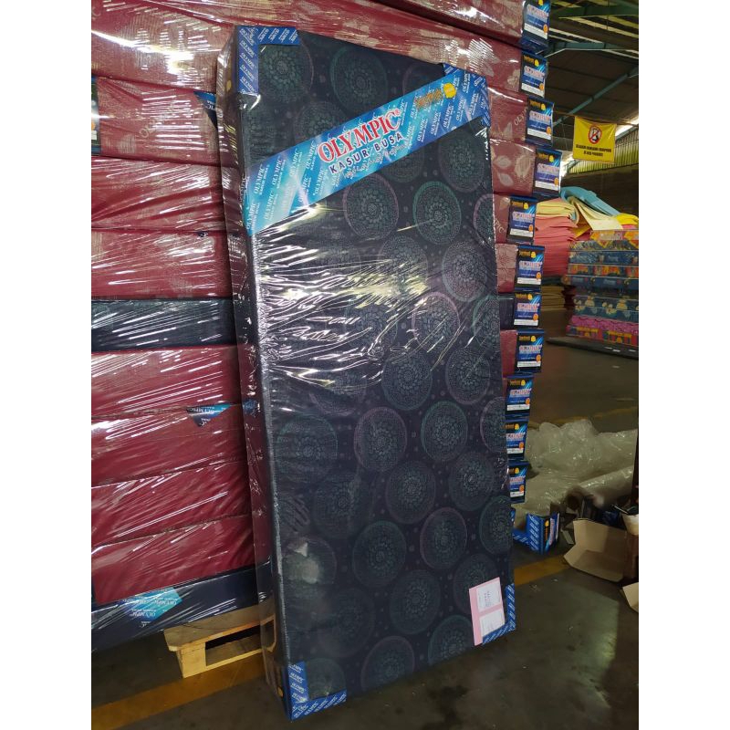 kasur busa olympic super deluxe 120 x 200 kasur spon tebal 15 cm