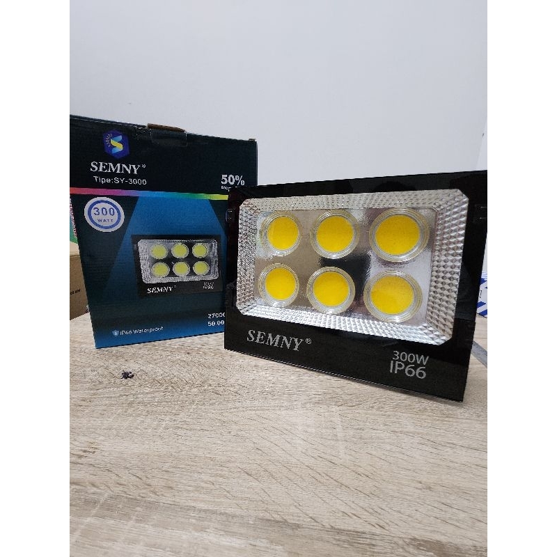 Lampu Sorot / Tembak LED 300 Watt Mata COB 300 WATT IP66 Waterproof