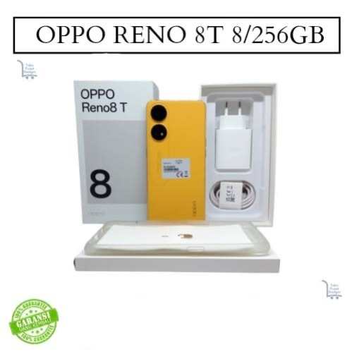 HP OPPO RENO 8T 8/256 8 256GB RAM 8 256 GARANSI AKTIF 2024 TT SECOND