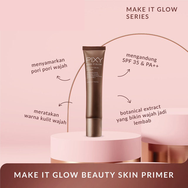 Pixy Make it Glow Beauty Skin Primer - 101 Beige