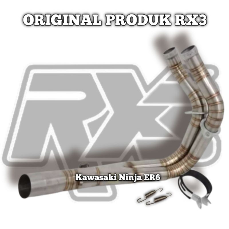 Header Kawasaki Ninja er6 full stainless