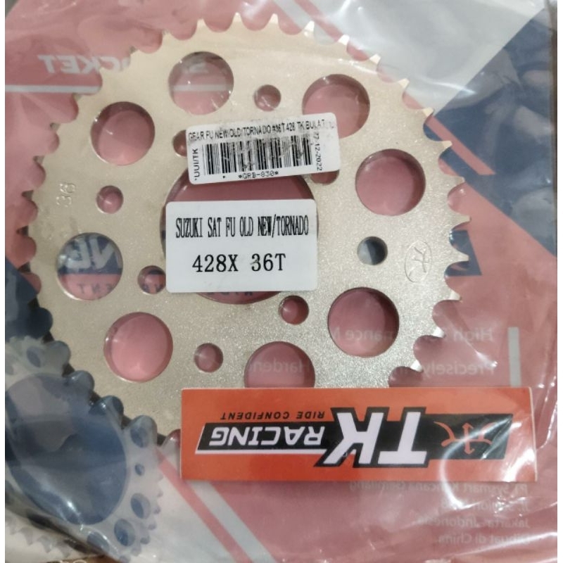 TK Racing Gear Belakang 428 Satria FU 150 Old Smash 110 New Titan Shogun 110 125 SP Satria 2T FU New