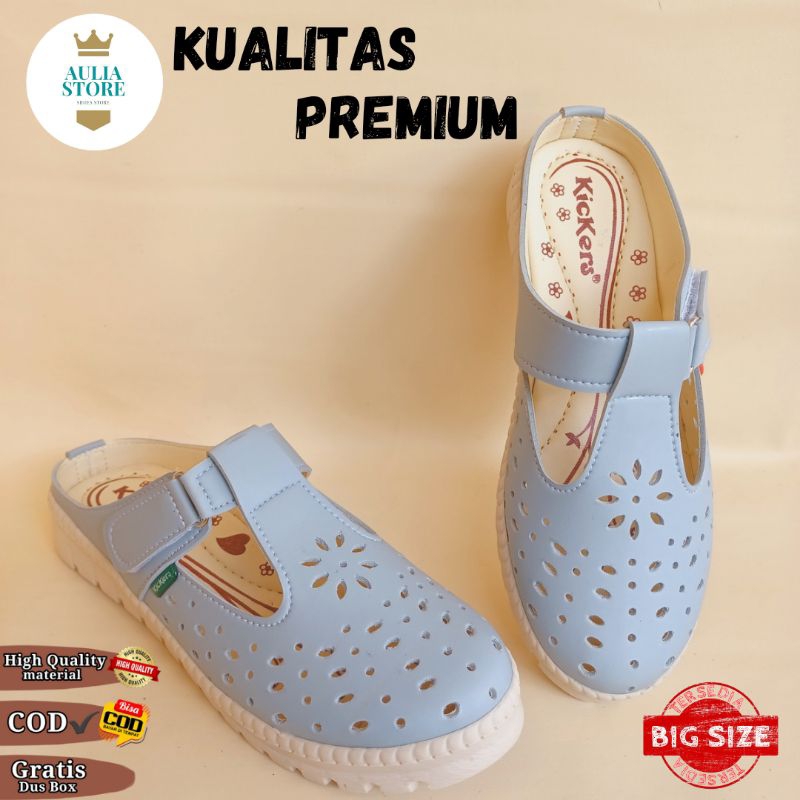 sepatu sandal wanita kickers standar-bigsize (Jumbo). slbtg 09