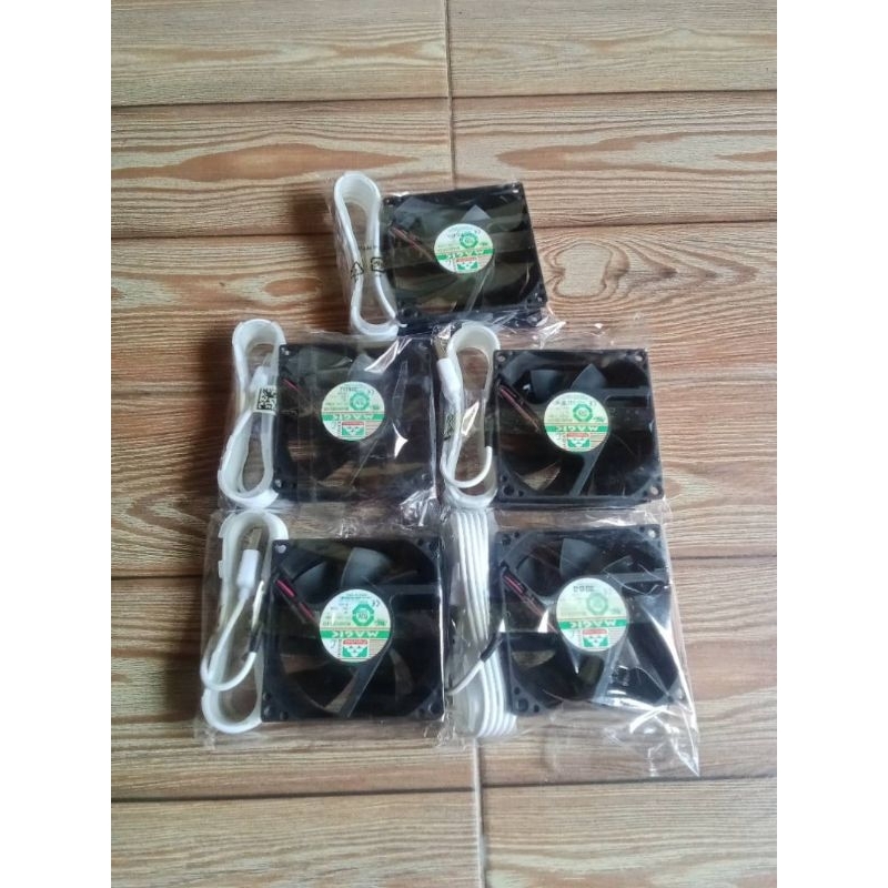 KIPAS PENDINGIN STB USB KOTAK 8CM HIGHSPEED