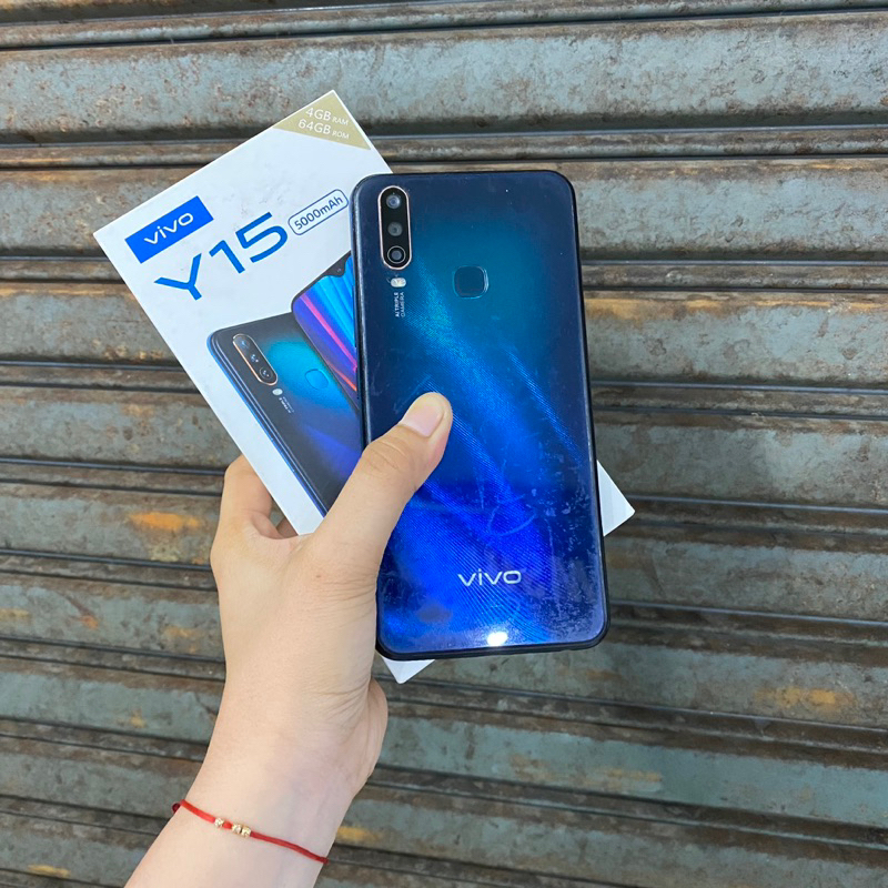 Vivo Y15 4/64gb second bekas pakai normal fullset original