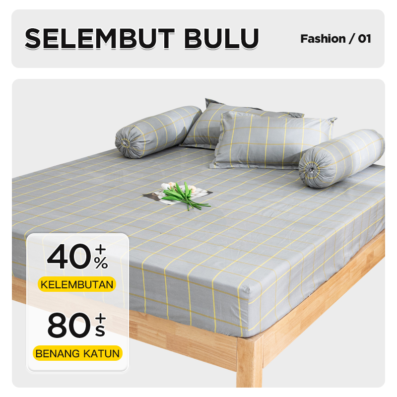 Sprei Dan Sarung Bantal Kamar Tidur Yang Lembut Dan Tebal Aesthetic