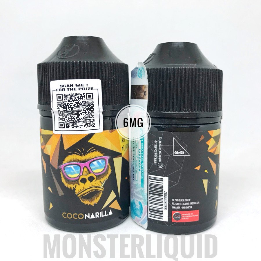 COCONARILLA BANANA COFFEE CHOCOLATE BY JUICE CARTEL 6MG 60ML