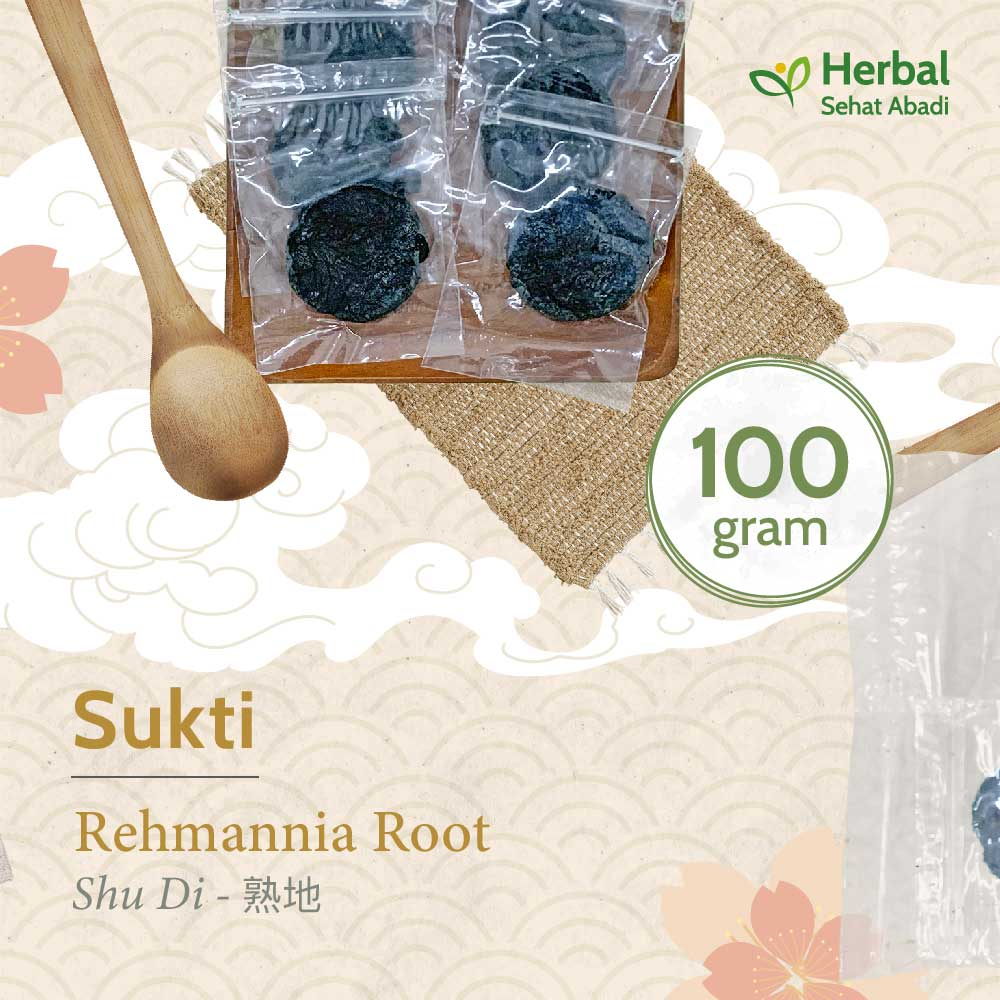 

Shu Di (熟地) 100 gram / Sukti / Rehmanniae Preparata