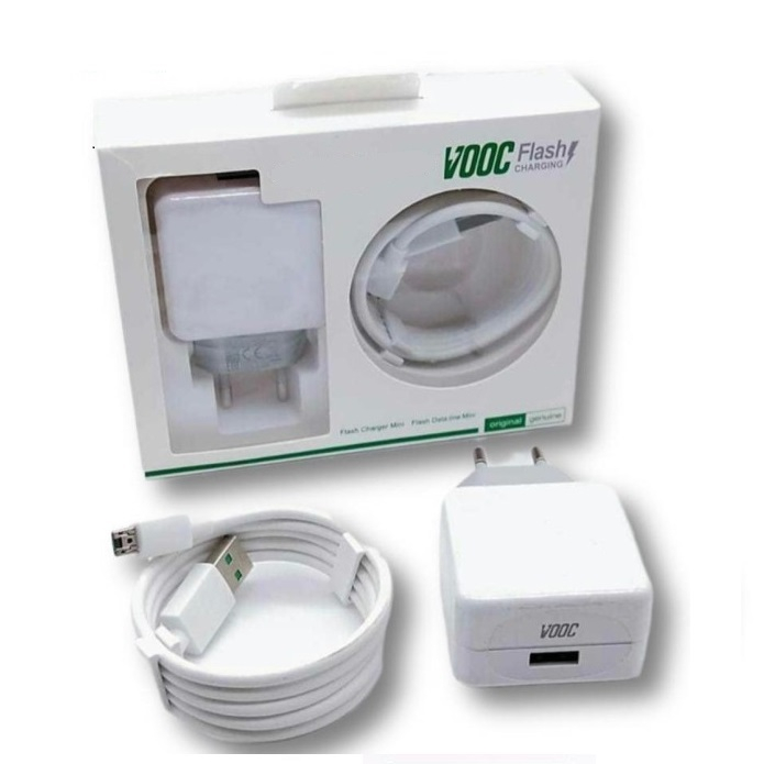 Charger Op po VOOC Micro USB /  Type C - Cas Fast Charging