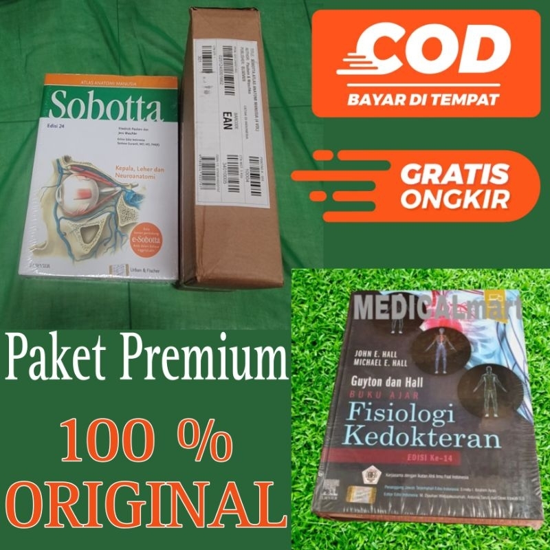 Paket Hemat : SOBOTTA, Guyton Terbaru Fisiologi Kedokteran