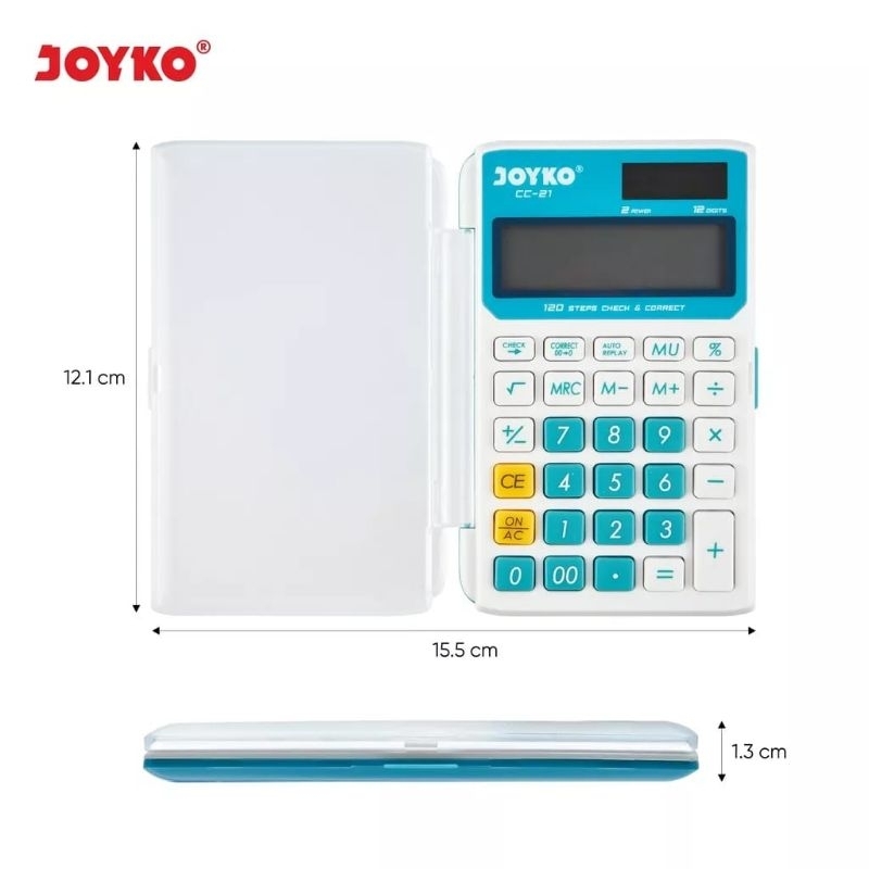 

KALKULATOR JOYKO CC-21 12 DIGITS CHECK CORRECT / CALCULATOR