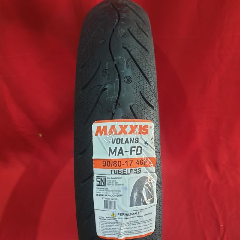 Ban Maxxis Volans 90/80-17 Tubeless