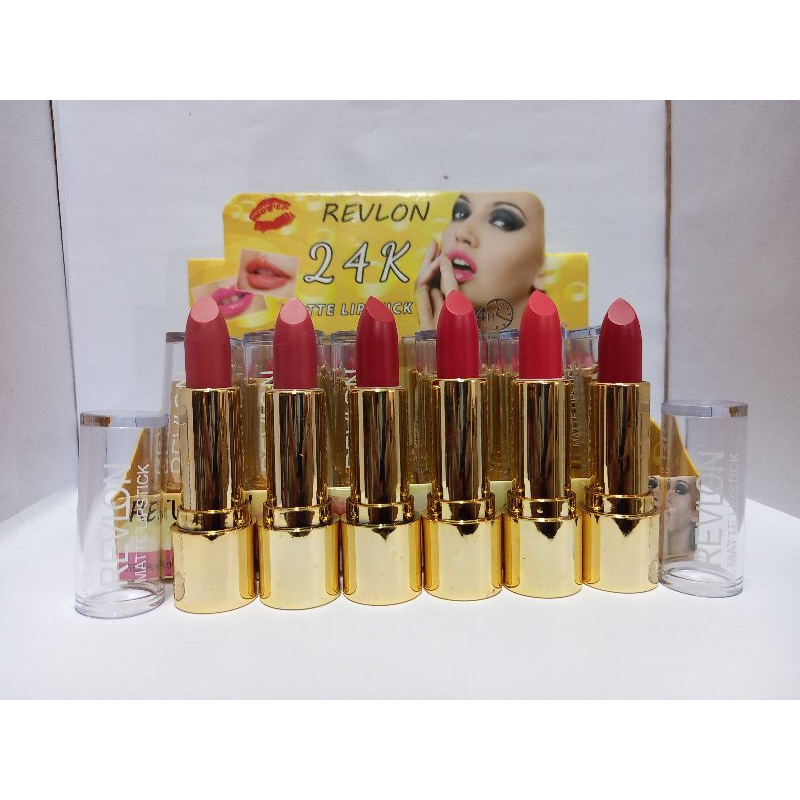 [ PERBOX ] Lipstik REVLON 606 LIPSTIK BATANG MATTE 25402