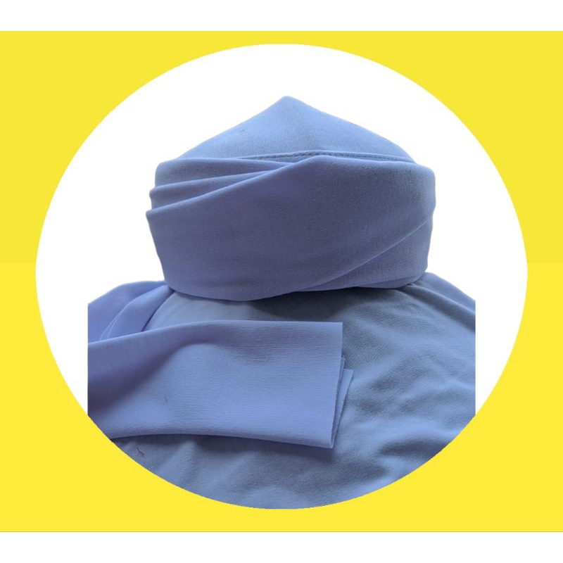 Peci imamah 3 lipat/tingkat anak dewasa pakai buntut.