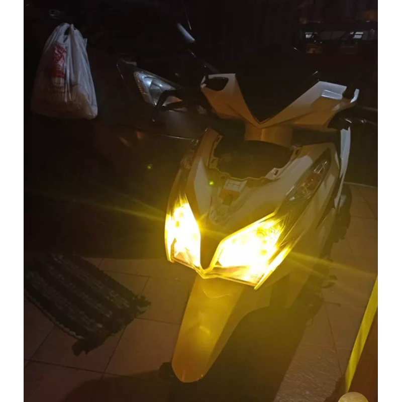 COD LAMPU LED H6 LASER HI LO LAMPU UTAMA MOTOR LED LASER H6 BERKUALITAS DAN SUPER TERANG H6 LASER 2 COLOUR BEAT VARIO MIO SUPRA REVO FINO XEON MIO GT MIO SOUL DLL