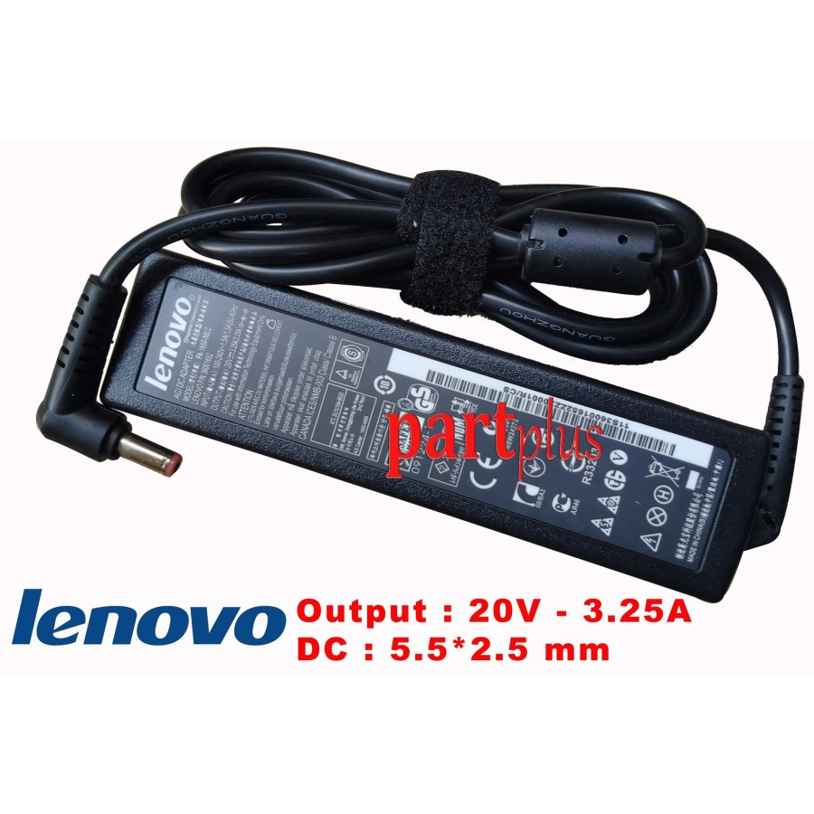 Adaptor Charger Lenovo G430 G450 G550 Y410 20V 3.25A