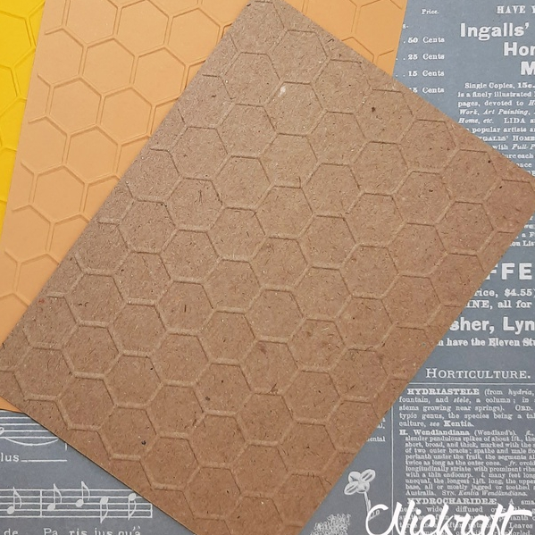 

Emboss Paper - HONEYCOMB MOTIF SARANG LEBAH