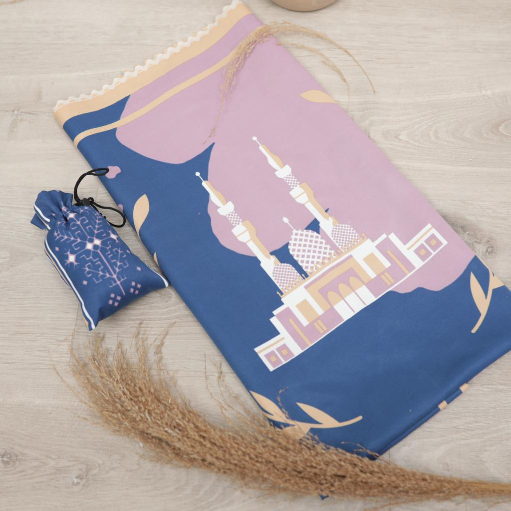 Sajadah Travel Sejadah Traveling pouch souvenir umroh Sajadah JUMBO