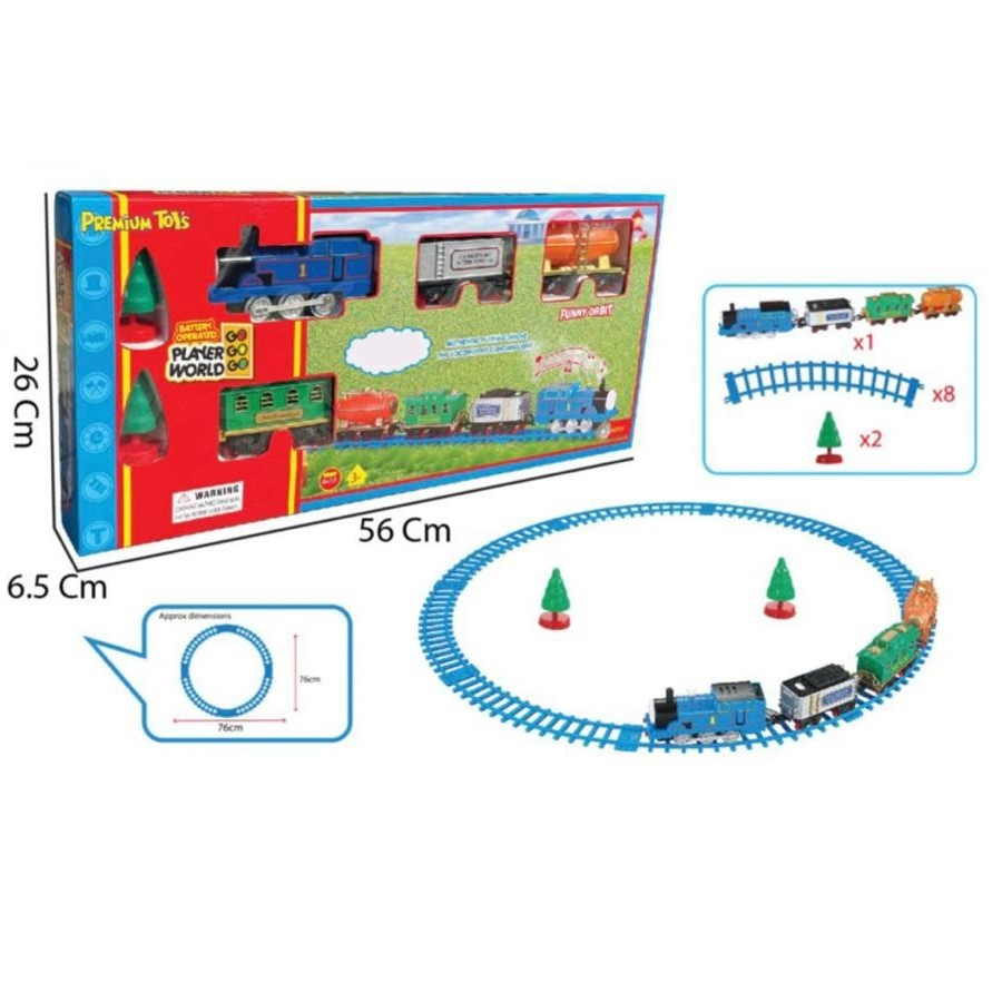 Mainan Anak CHOOCHOO SUPER TRAIN Kereta Api Mengeluarkan Asap CHOOCHOO